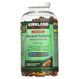 روغن ماهی وحشی آلاسکایی کرکلند (SAUMON DALASKA OMEGA 3) 320 عدد