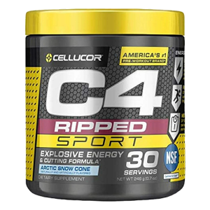 سی فور پری‌ ورکاوت چربی سوز اسپورت (  C4 Pre-Workout Sport RIPPED) 270 گرم