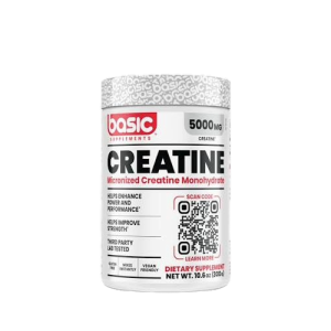 پودر کراتین میکرونایز بیسیک (Basic Supplements Creatine) 300 گرم