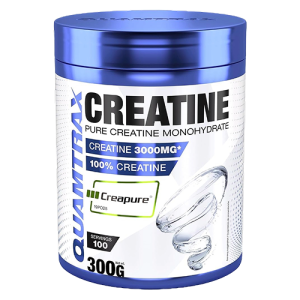 پودر کراتین مونوهیدرات کوامتراکس (Quamtrax Creatine Monohydrate) 300  گرم