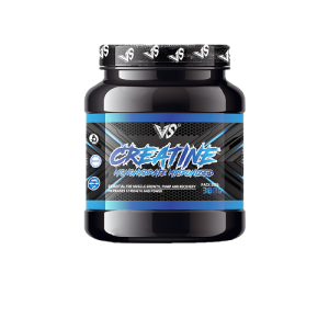 پودر کراتین میکرونایز و مونوهیدرات وی‌شِیپ (V-Shape Micronized & Monohydrated Creatine) 300 گرم