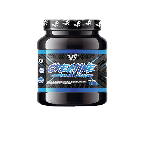 پودر کراتین میکرونایز و مونوهیدرات وی‌شِیپ (V-Shape Micronized & Monohydrated Creatine) 300 گرم