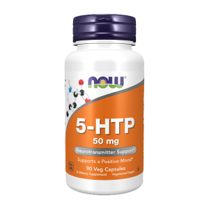 ۵-HTP پنجاه میلی‌گرم ناو (NOW Foods 5-HTP 50 mg) – 90 عدد